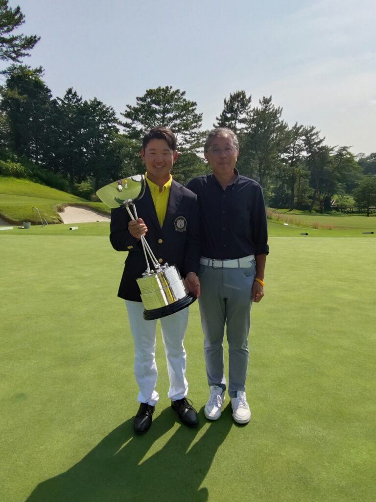 佐藤快斗選手が日本アマ優勝